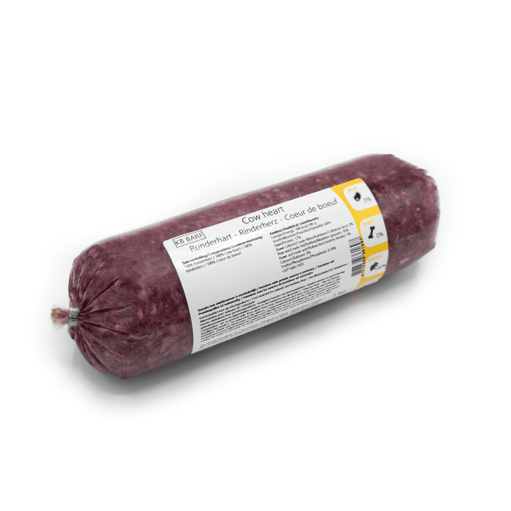 KB BARF - Rinderherz, gewolft