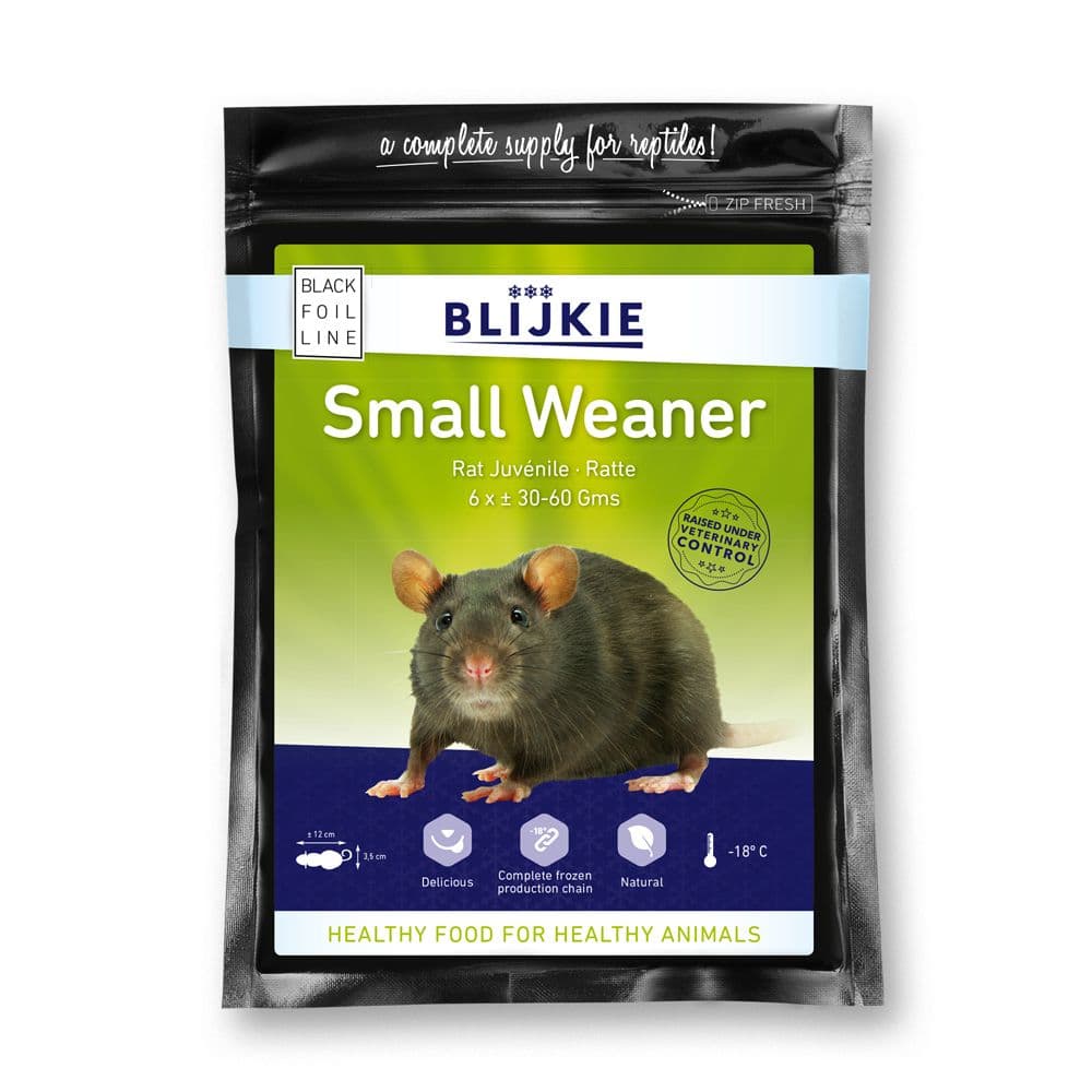 Blijkie BF Small Weanerrat (25-60 g) - 10x6 st.
