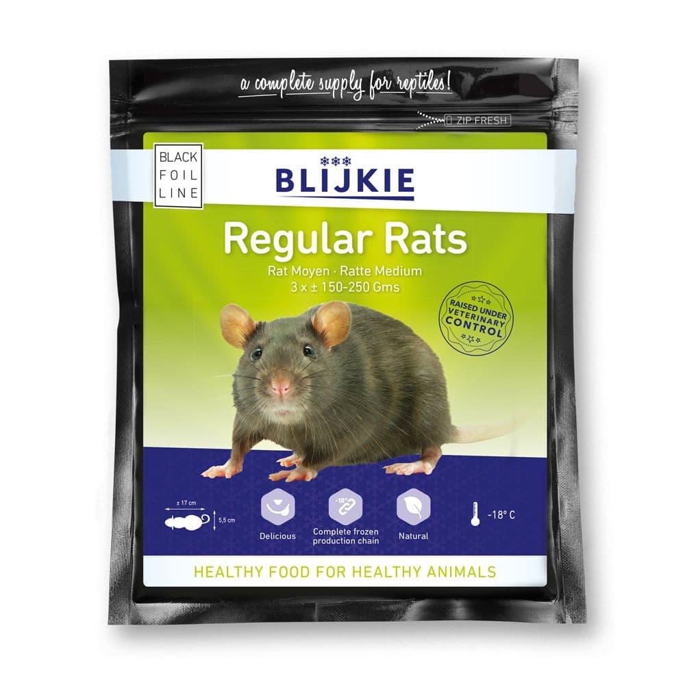 Blijkie BF Regular Rat (150-250 g) - 15x3 st.